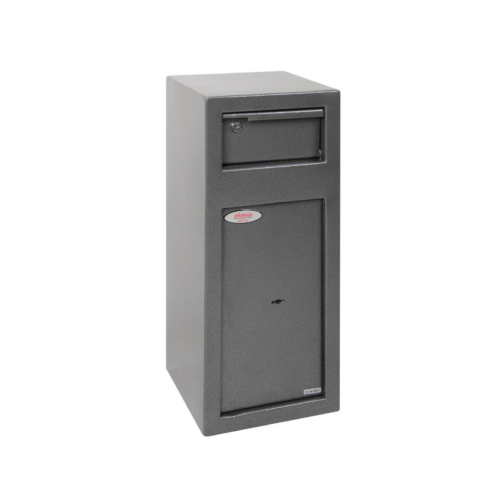 Phoenix Cash Deposit Drop Safe Silver 19Ltr 1K - GR356  Phoenix   
