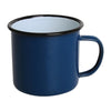 Olympia Enamel Mugs Blue 350ml (Pack of 6) - DC394 Olympia Crockery Olympia   