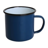 Olympia Enamel Mugs Blue 350ml (Pack of 6) - DC394 Olympia Crockery Olympia   