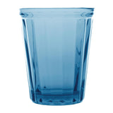 Olympia Cabot Panelled Glass Tumbler Blue 260ml (Pack of 6) - CR828 Utopia Hi Balls and Tumblers Olympia   
