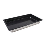 Vogue Heavy Duty Stainless Steel Non Stick 1/1 Gastronorm Tray 40mm - CS754  Vogue   
