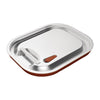 Vogue Stainless Steel and Silicone Sealable 1/2 Gastronorm Lid - CP269  Vogue   