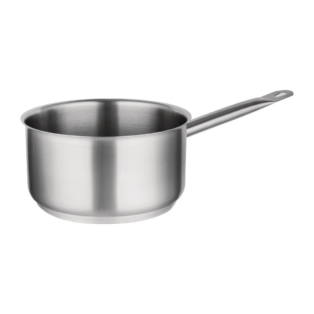 Vogue Stainless Steel Saucepan 28cm - M946  Vogue   