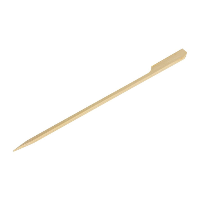 Fiesta Compostable Bamboo Paddle Skewers 150mm (Pack of 100) - DK394  Fiesta   