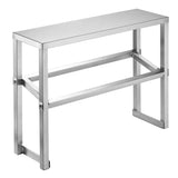 Hamoki 900mm Garnish Rail & GN Pan Holder Rack – Charbroiler & Griddle Prep Station | 231056 Stainless Steel Prep Stations Hamoki