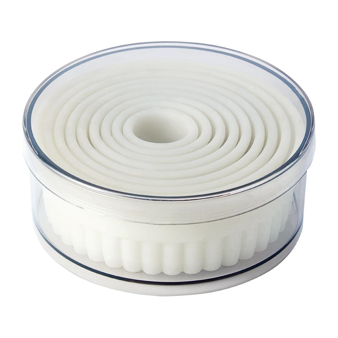 Schneider Serrated Round Pastry Cutters (Pack of 9) - GT140  Schneider   