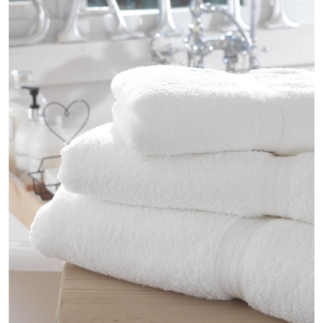Mitre Comfort Riviera Bath Sheet White - GT852  Mitre Comfort   