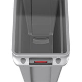 Rubbermaid Slim Jim Container With Venting Channels Grey 87Ltr - F649  Slim Jim   