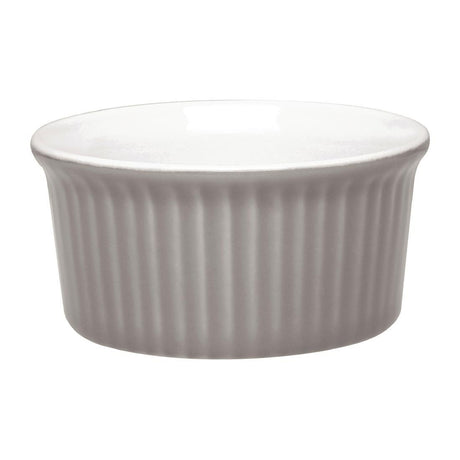 Olympia Pastel Ramekin Grey 145ml (Pack of 12) - DC806 Olympia Crockery Olympia   