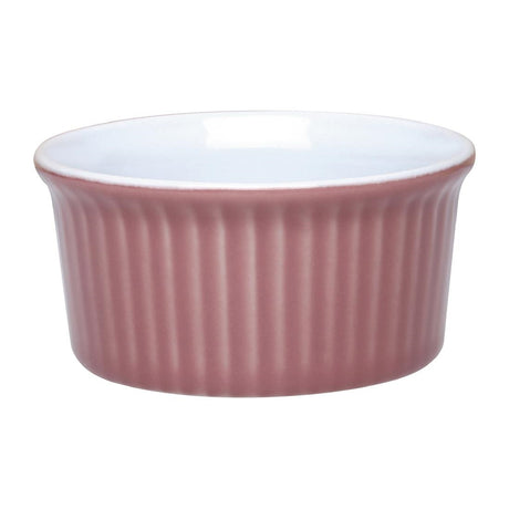 Olympia Pastel Ramekin Red 70ml (Pack of 12) - DC803 Olympia Crockery Olympia   