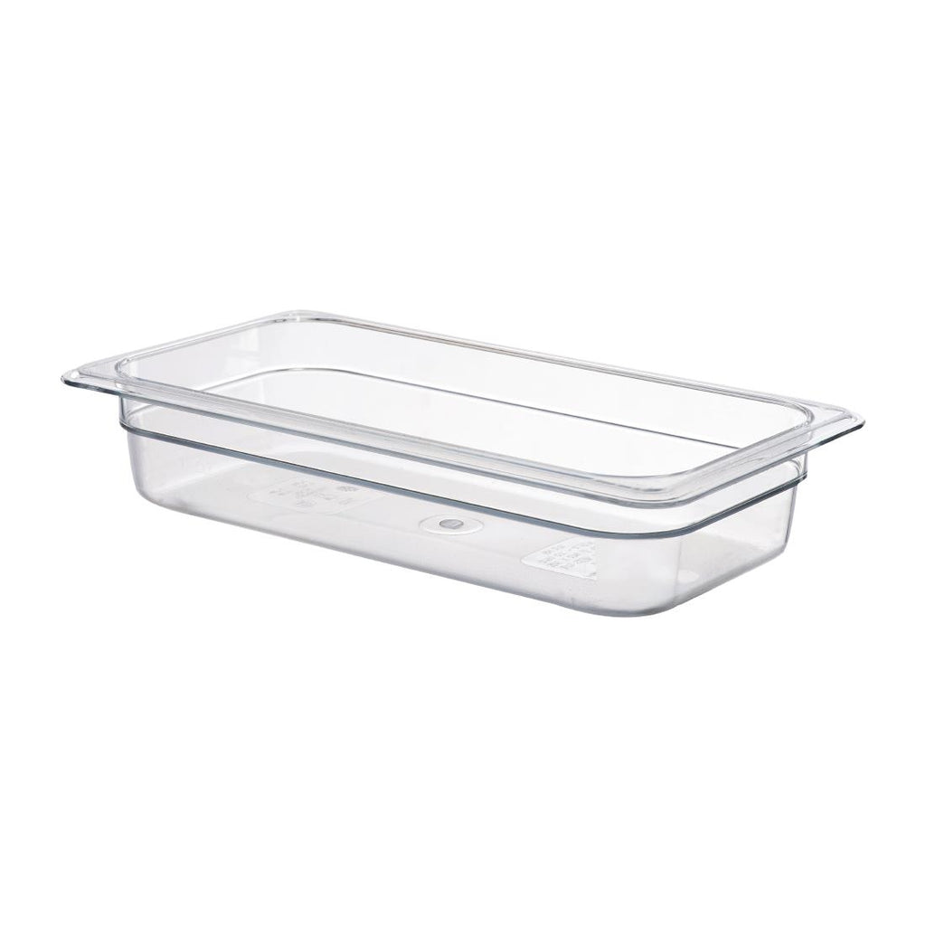 Cambro Polycarbonate 1/3 Gastronorm Tray 65mm - DM737  Cambro   
