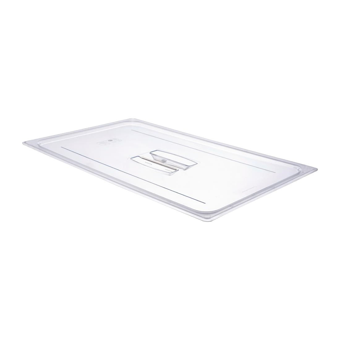 Cambro Polycarbonate 1/1 Gastronorm Tray Lid - DM742  Cambro   
