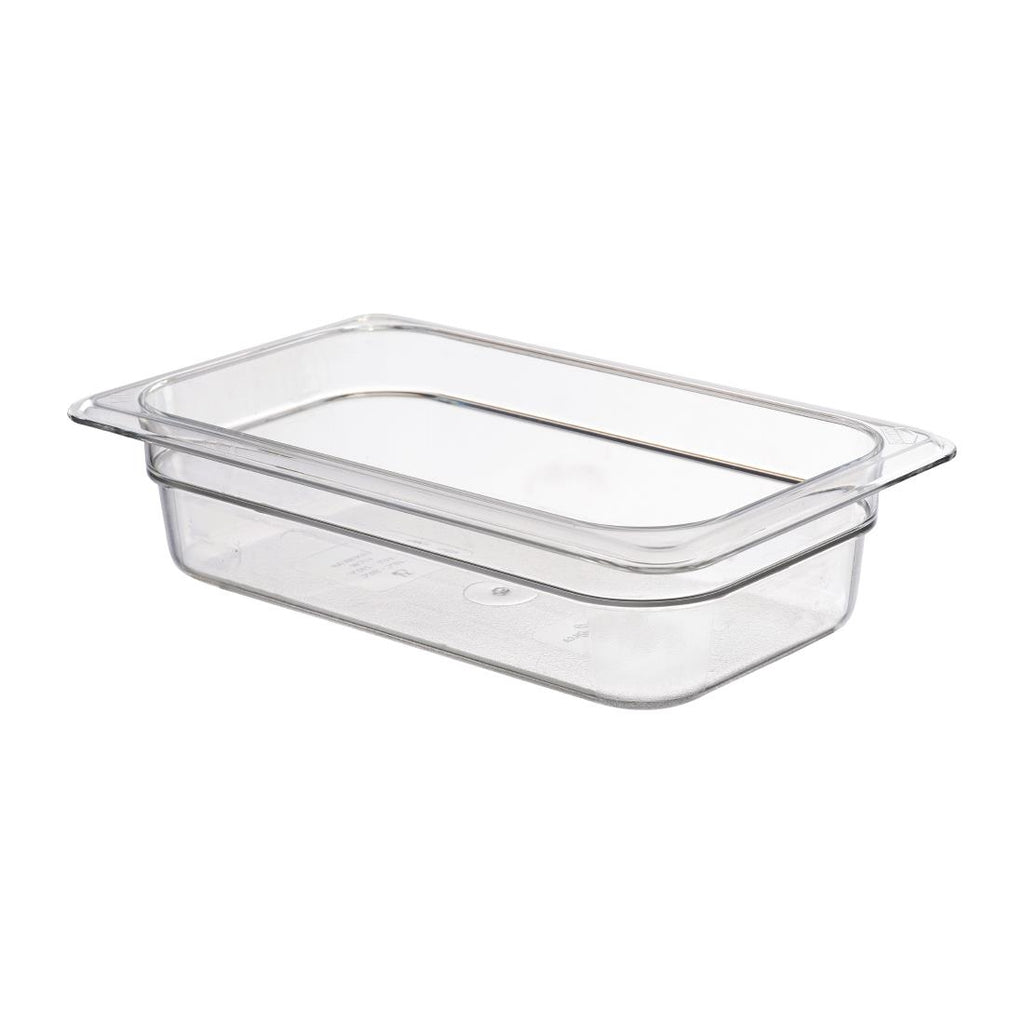 Cambro Polycarbonate 1/4 Gastronorm Tray 65mm - DM748  Cambro   