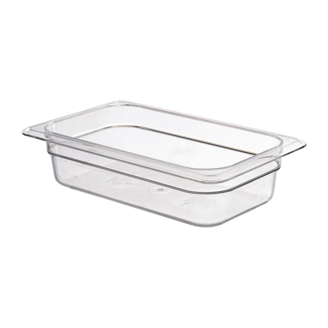 Cambro Polycarbonate 1/4 Gastronorm Tray 65mm - DM748  Cambro   