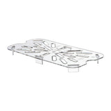 Cambro Polycarbonate 1/4 Gastronorm Tray Drain Shelf - DM749  Cambro   