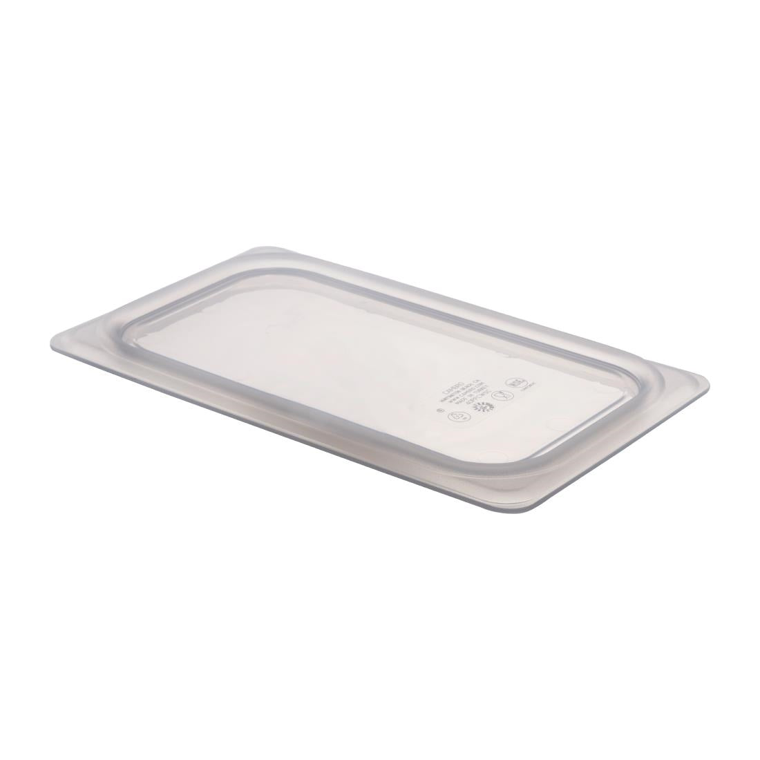 Cambro Polypropylene Gastronorm Tray 1/4 Soft Seal Lid - DM751  Cambro   