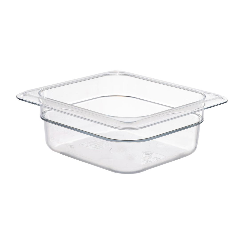 Cambro Polycarbonate 1/6 Gastronorm Tray 65mm - DM754  Cambro   