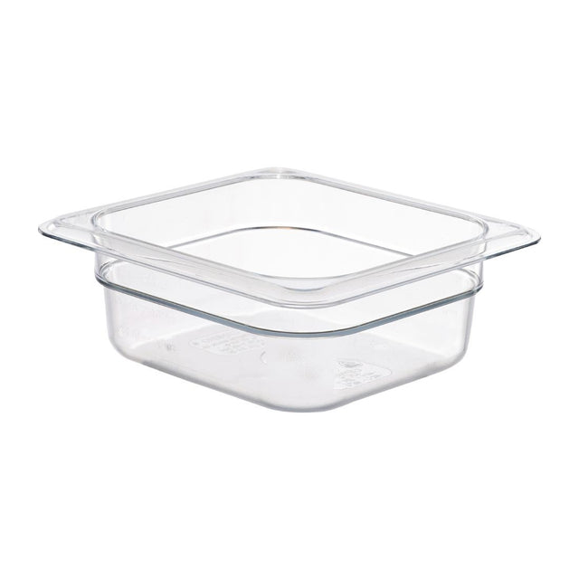 Cambro Polycarbonate 1/6 Gastronorm Tray 65mm - DM754  Cambro   