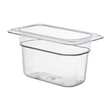 Cambro Polycarbonate 1/9 Gastronorm Tray 100mm - DM758  Cambro   
