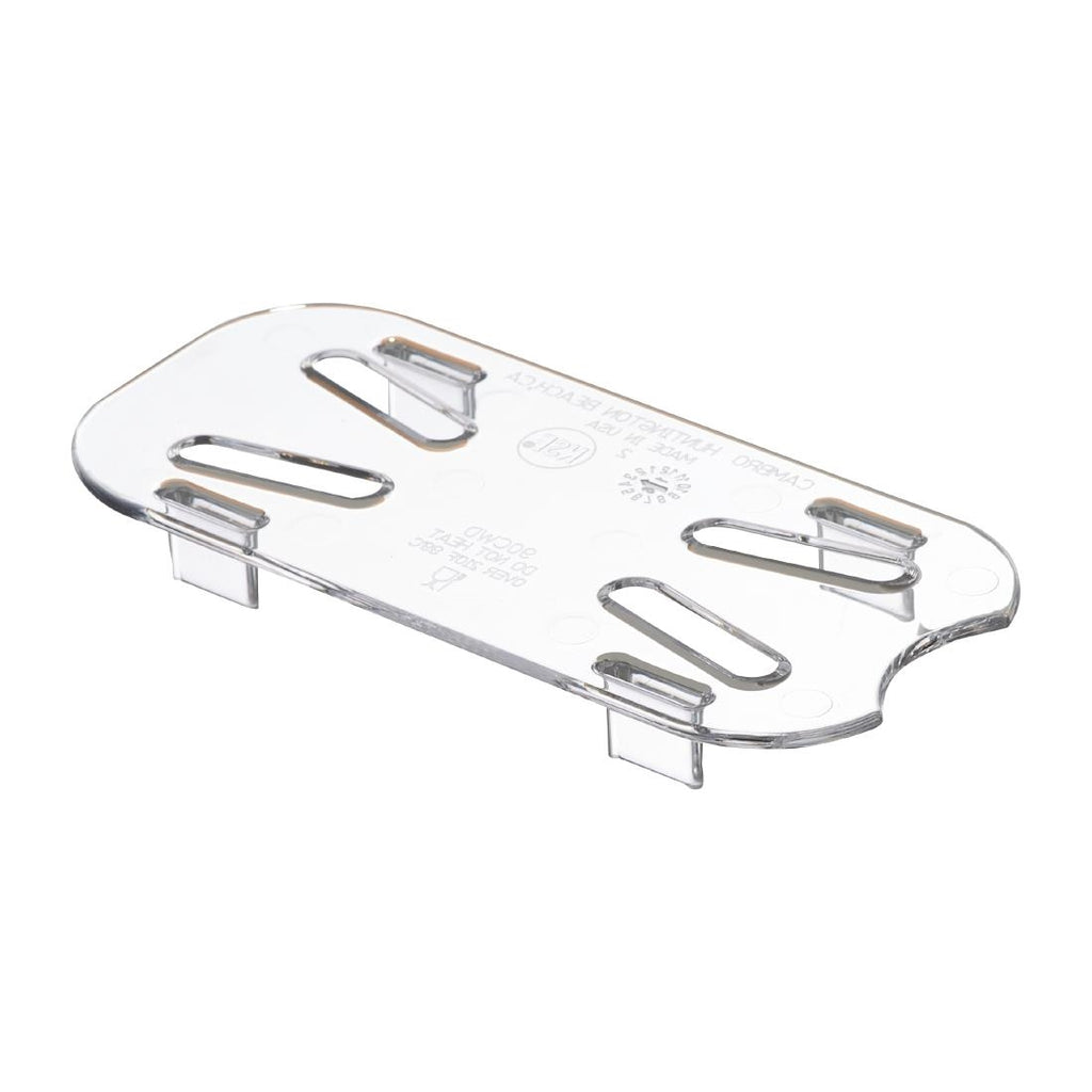 Cambro Polycarbonate 1/9 Gastronorm Tray Drain Shelf - DM760  Cambro   