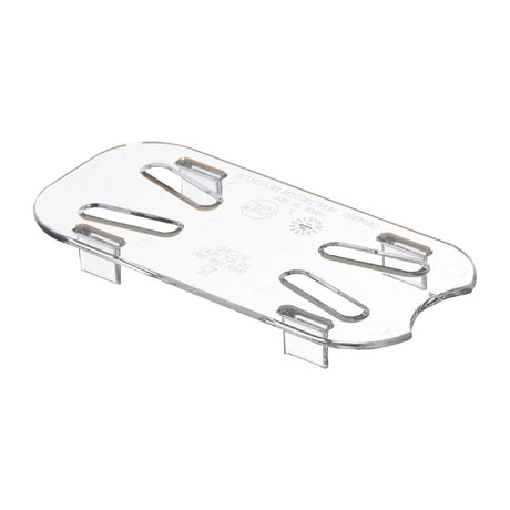 Cambro Polycarbonate 1/9 Gastronorm Tray Drain Shelf - DM760  Cambro   