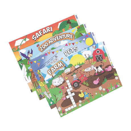 Crafti's Kids Activity Sheet Assorted Designs (Pack of 500) - CM732  Crafti's   