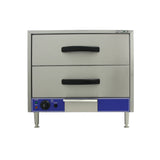 Hamoki Food Warming Drawers - Commercial Hot Holding 2 Drawer Unit Wet Heat | 291012 Food Warming Drawers Hamoki