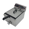 Hamoki Countertop Commercial Electric Fryer - 9.5 Litre Single Tank with Drain Tap | 291018 Countertop Electric Fryers Hamoki