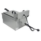 Hamoki Countertop Commercial Electric Fryer - 11.5 Litre Single Tank with Drain Tap | 291020 Countertop Electric Fryers Hamoki