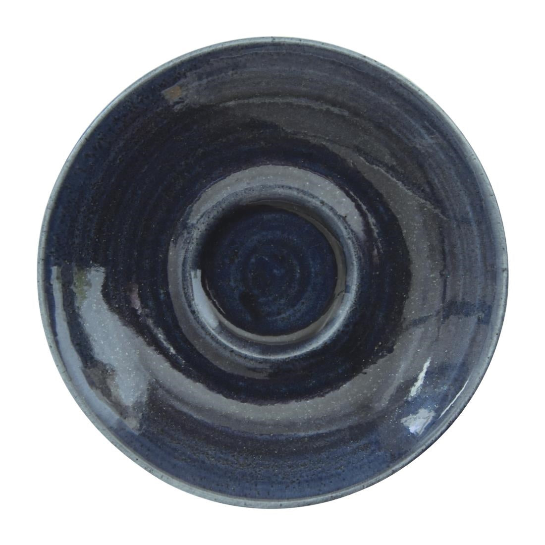Churchill Monochrome Cappuccino Saucer Mist Blue 158mm (Pack of 12) - DR675 Churchill Super Vitrified Churchill   
