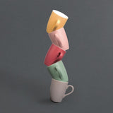 Olympia Matt Pastel Mug Red 340ml (Pack of 6) - CS043 Olympia Crockery Olympia   