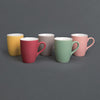 Olympia Matt Pastel Mug Yellow 340ml (Pack of 6) - CS040 Olympia Crockery Olympia   