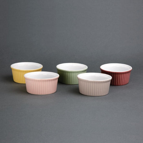 Olympia Pastel Ramekin Green 70ml (Pack of 12) - DC804 Olympia Crockery Olympia   