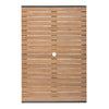 Bolero Acacia Wood and Steel Rectangular Table 1200mm - DS153 Steel Tables Bolero   