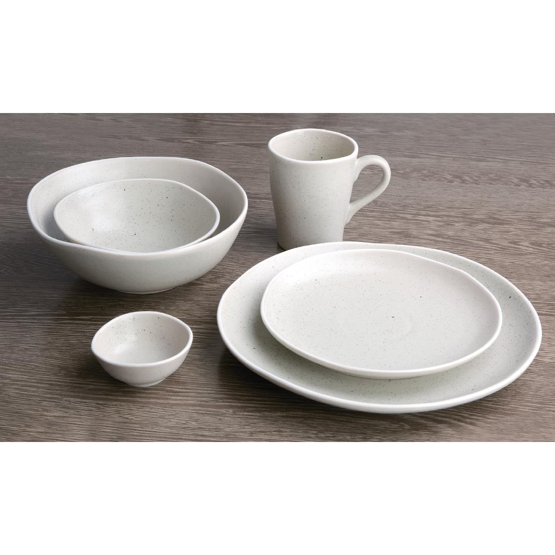 Olympia Chia Dipping Dishes Sand 80mm (Pack of 12) - DR813 Olympia Crockery Olympia   
