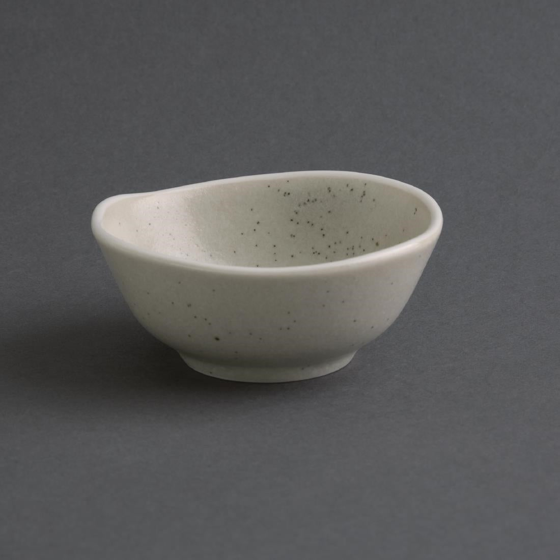 Olympia Chia Dipping Dishes Sand 80mm (Pack of 12) - DR813 Olympia Crockery Olympia   