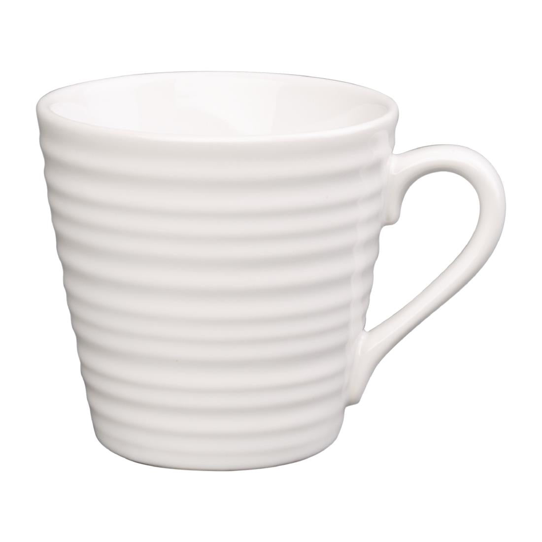 Olympia Cafe Aroma Mug White - 340ml 11.5fl oz (Box 6) - DH633 Olympia Crockery Olympia   