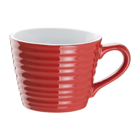 Olympia Cafe Aroma Mug Red - 230ml 8fl oz (Box 6) - DH637 Olympia Crockery Olympia   