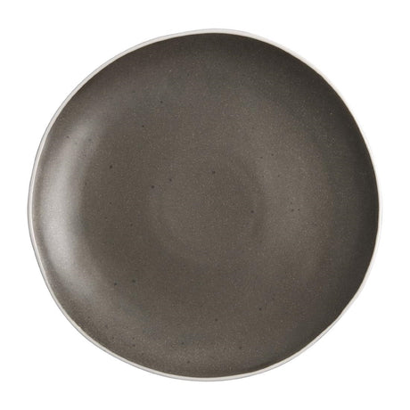 Olympia Chia Plates Charcoal 270mm (Pack of 6) - DR814 Plates Olympia