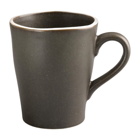 Olympia Chia Mugs Charcoal 340ml (Pack of 6) - DR819 Olympia Crockery Olympia   