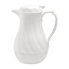 Olympia Insulated Swirl Jug White 2Ltr - GL971  Olympia   