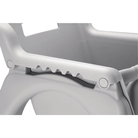 Bolero Grey PP Stackable High Chair - DA693  Bolero   