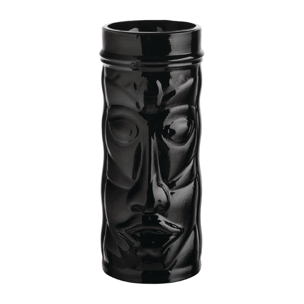 Utopia Tahiti Tiki Glasses Onyx 450ml (Pack of 6) - CW816 Cocktail Glasses Utopia   