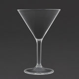 Olympia Kristallon Polycarbonate Martini Glasses 300ml (Pack of 12) - DS131 Plastic Drinkware Olympia   