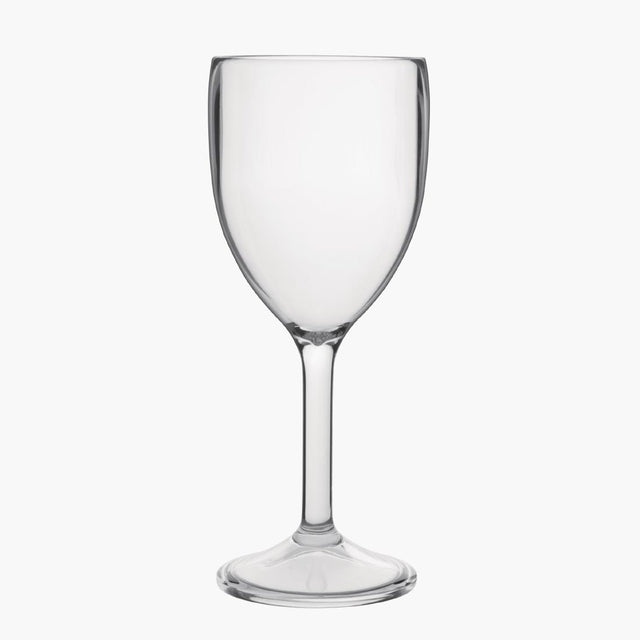 Olympia Kristallon Polycarbonate Wine Glasses 300ml (Pack of 12) - DS130 Plastic Drinkware Olympia   