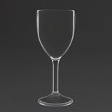 Olympia Kristallon Polycarbonate Wine Glasses 300ml (Pack of 12) - DS130 Plastic Drinkware Olympia   