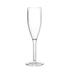 Olympia Kristallon Polycarbonate Champagne Flutes 210ml (Pack of 12) - DS133 Plastic Drinkware Olympia   