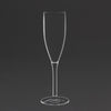 Olympia Kristallon Polycarbonate Champagne Flutes 210ml (Pack of 12) - DS133 Plastic Drinkware Olympia   