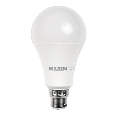 Maxim LED GLS Bayonet Cap Cool White 6W (Pack of 10) - HC653  Status   