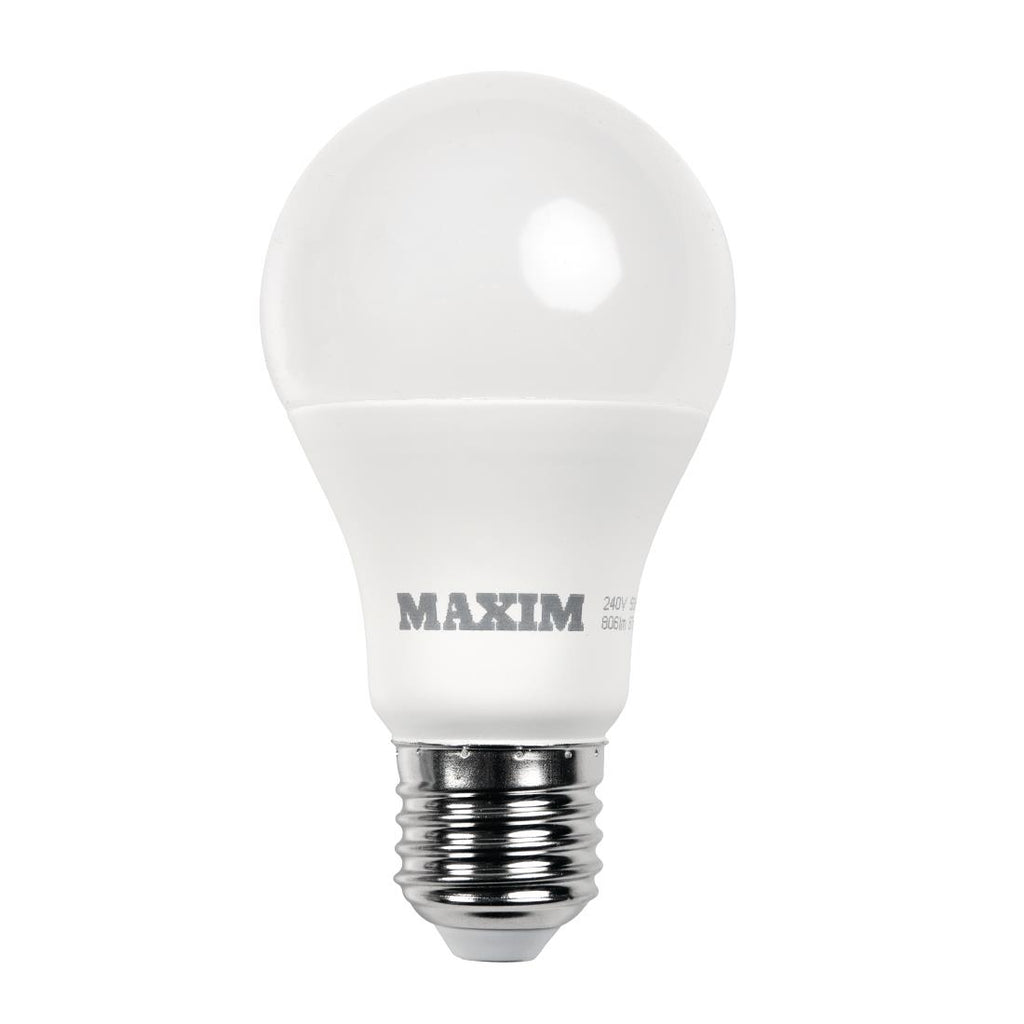 Maxim LED GLS Edison Screw Cool White 10W (Pack of 10) - HC656  Status   